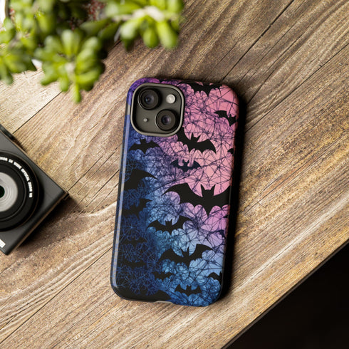 Pastel Goth Bat Phone Case